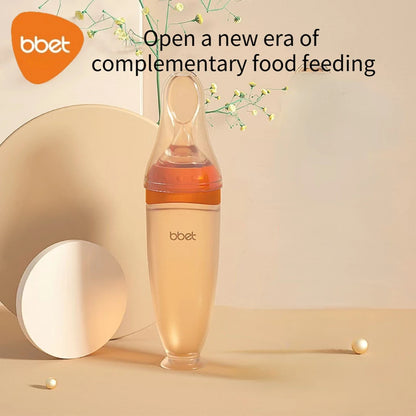 BBET Baby Bottle Feeder – BPA-Free, Soft Silicone & Easy Feeding