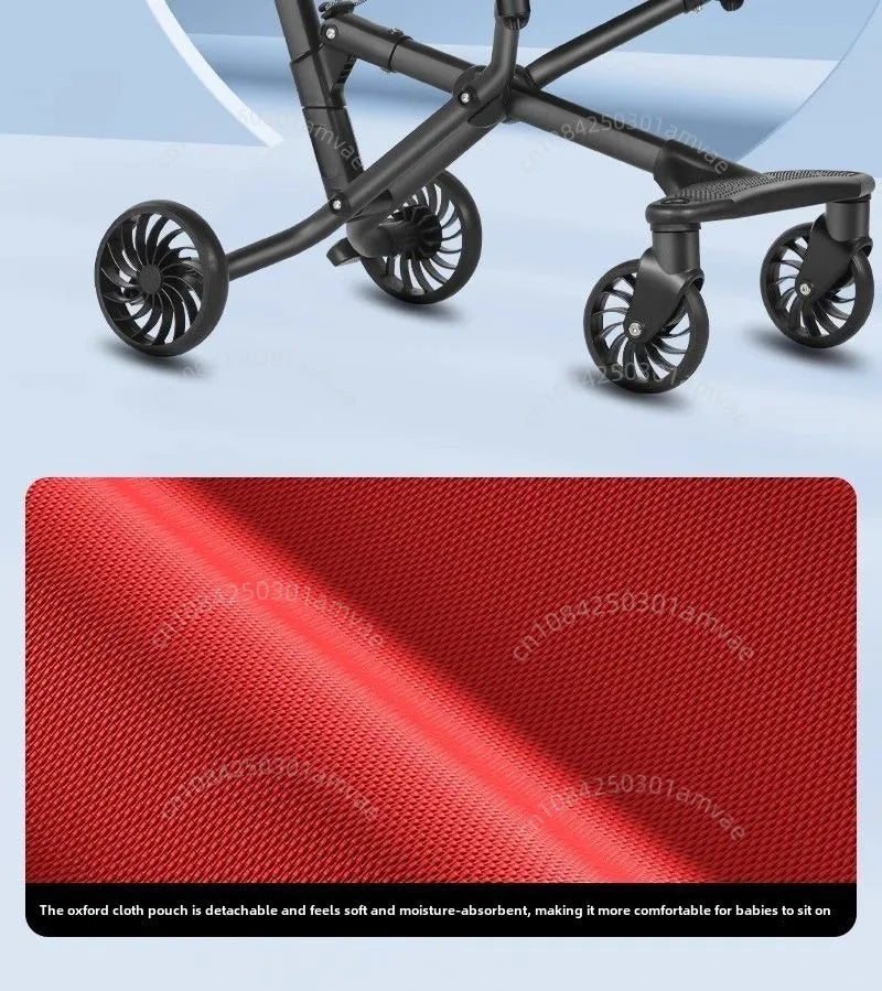 Lightweight & Foldable Travel Stroller – Easy to Carry for Airplane Trips