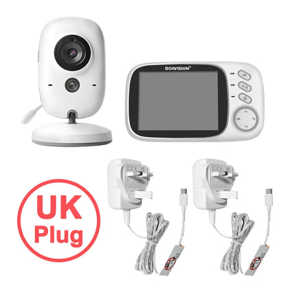 VB603 Wireless Baby Monitor – 3.2” Screen, Two-Way Audio & Night Vision for Safe & Easy Monitoring