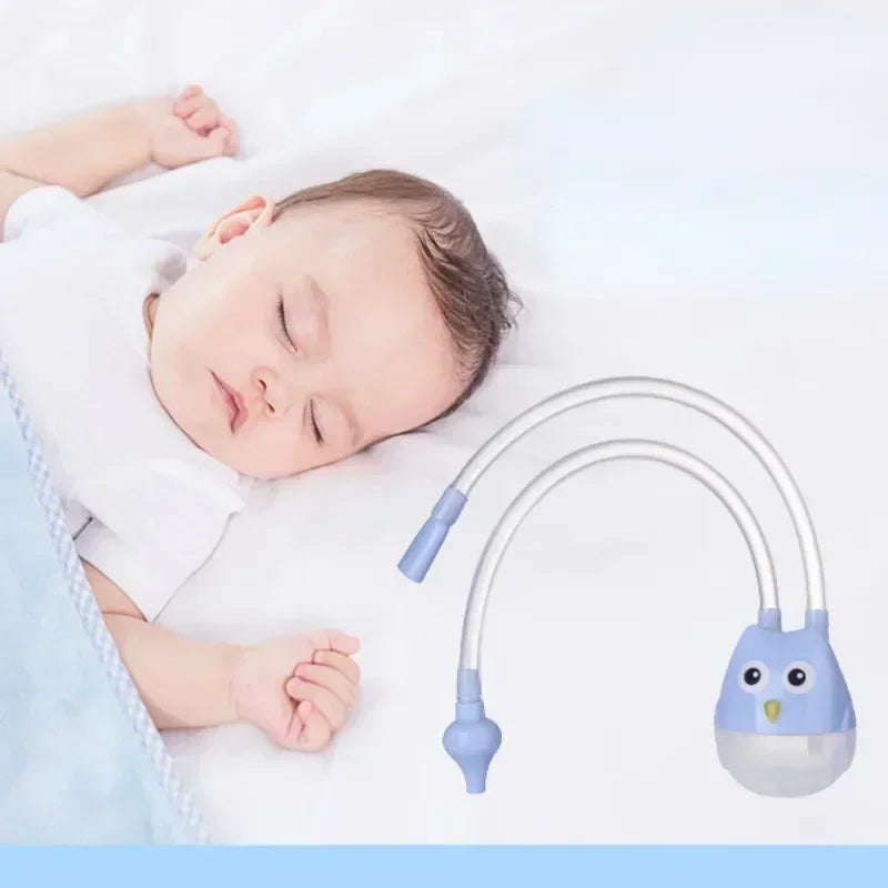 Baby Nasal Aspirator – Infant Nasal Suction & Snot Cleaner, Gentle Mouth Suction Catheter for Children’s Nose Cleaning