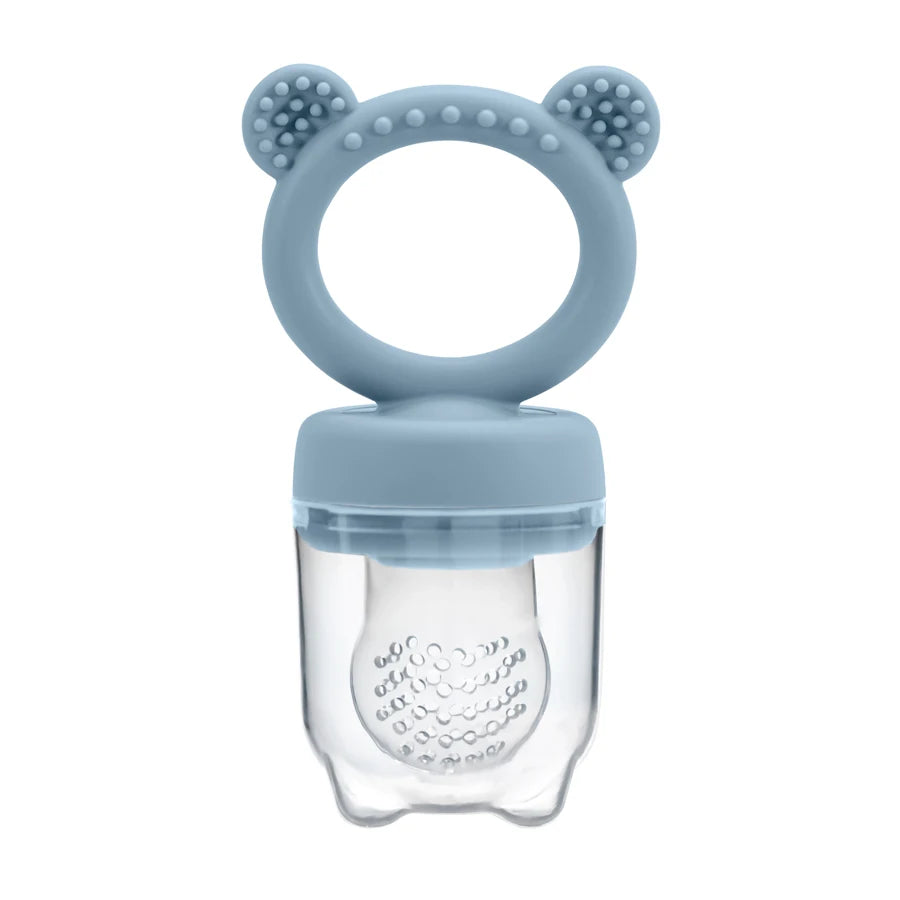 Custom Engraved Baby Fruit Feeder Pacifier – Free Personalized Name or Logo | Safe, BPA-Free Teething Toy with Cover