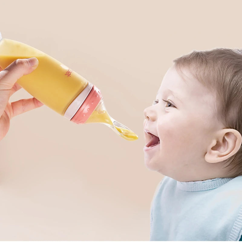 BBET Baby Bottle Feeder – BPA-Free, Soft Silicone & Easy Feeding