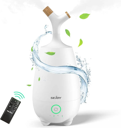 SEJOY 5L Ultrasonic Humidifier for Large Rooms – Ultra Quiet Cool Mist Air Humidifier for Bedroom & Baby