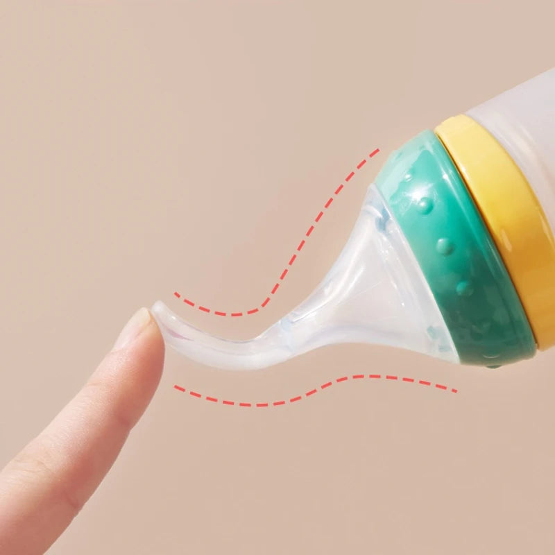 BBET Baby Bottle Feeder – BPA-Free, Soft Silicone & Easy Feeding