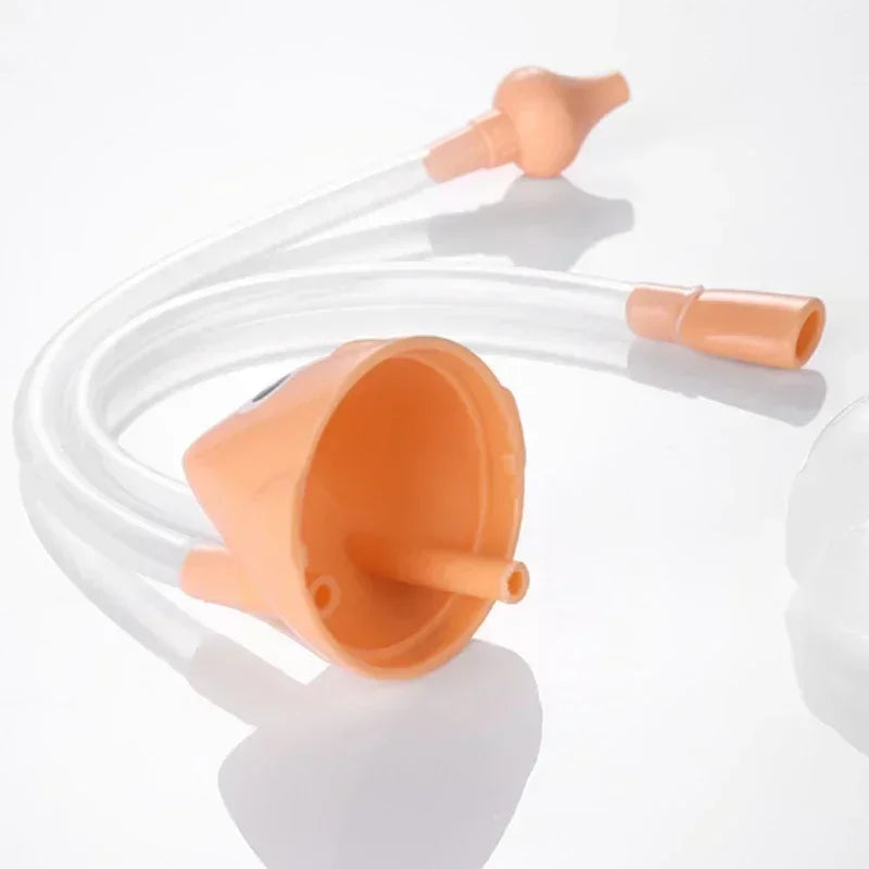 Baby Nasal Aspirator – Infant Nasal Suction & Snot Cleaner, Gentle Mouth Suction Catheter for Children’s Nose Cleaning