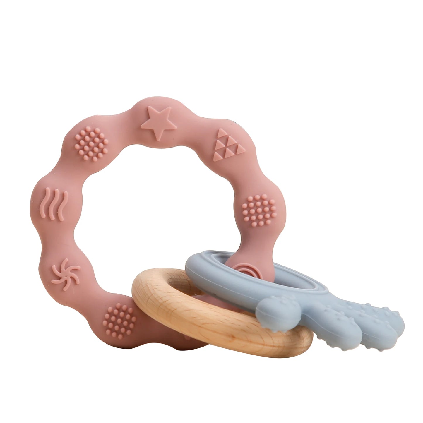 Soft Silicone Baby Teether – BPA-Free, Safe & Soothing for Teething Relief