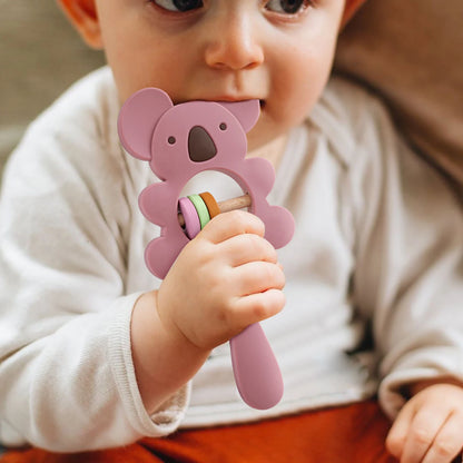 Soft Silicone Baby Teether – BPA-Free, Safe & Soothing for Teething Relief