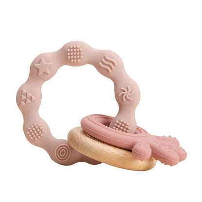 Soft Silicone Baby Teether – BPA-Free, Safe & Soothing for Teething Relief