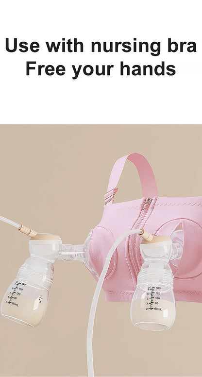 NCVI Electric Breast Pump – 4 Modes & 9 Levels, Efficient & Comfortable with LED Display for Easy Use