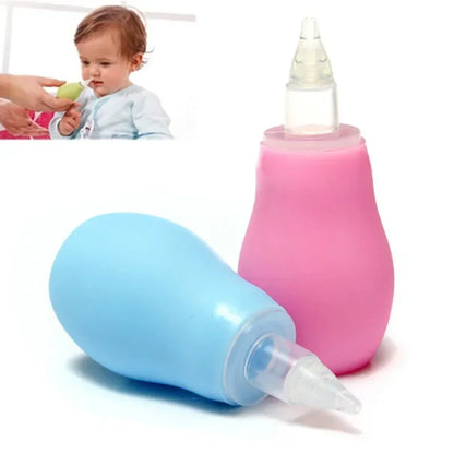 Newborn Silicone Baby Safety Nose Cleaner – Vacuum Suction Nasal Aspirator for Children, Gentle and Effective Care Tool