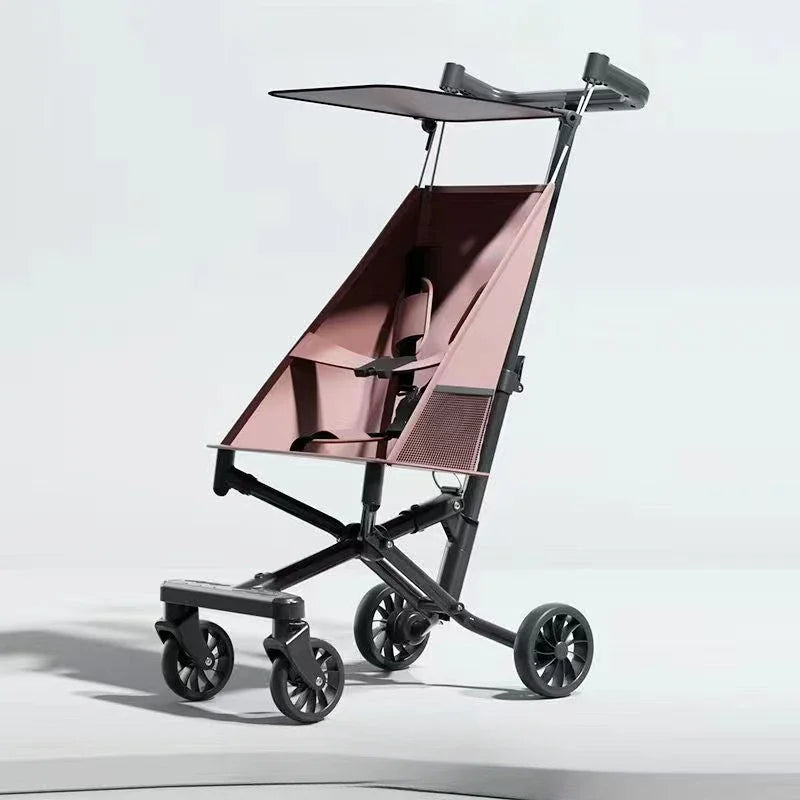 Lightweight & Foldable Travel Stroller – Easy to Carry for Airplane Trips