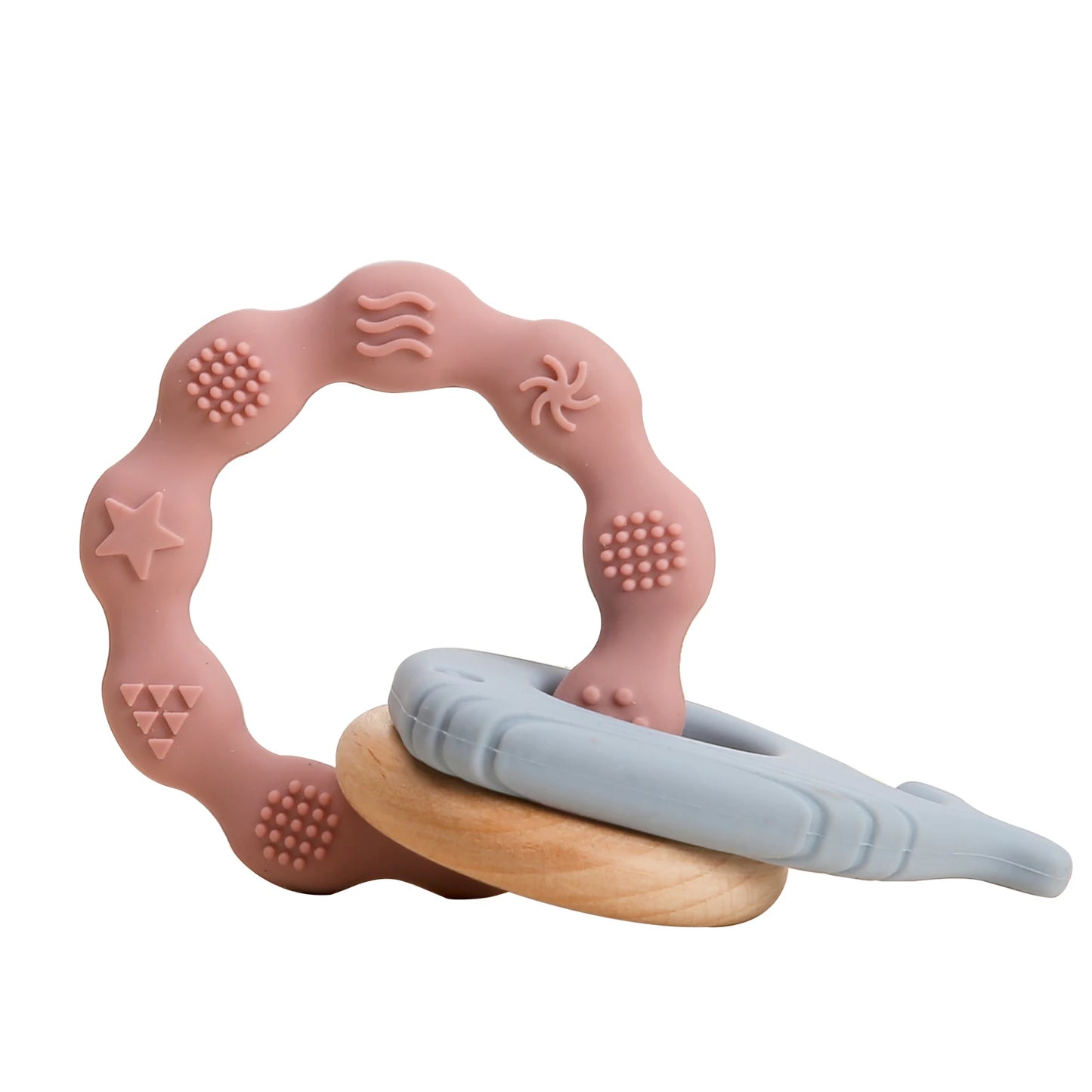 Soft Silicone Baby Teether – BPA-Free, Safe & Soothing for Teething Relief