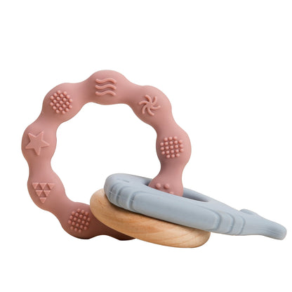 Soft Silicone Baby Teether – BPA-Free, Safe & Soothing for Teething Relief