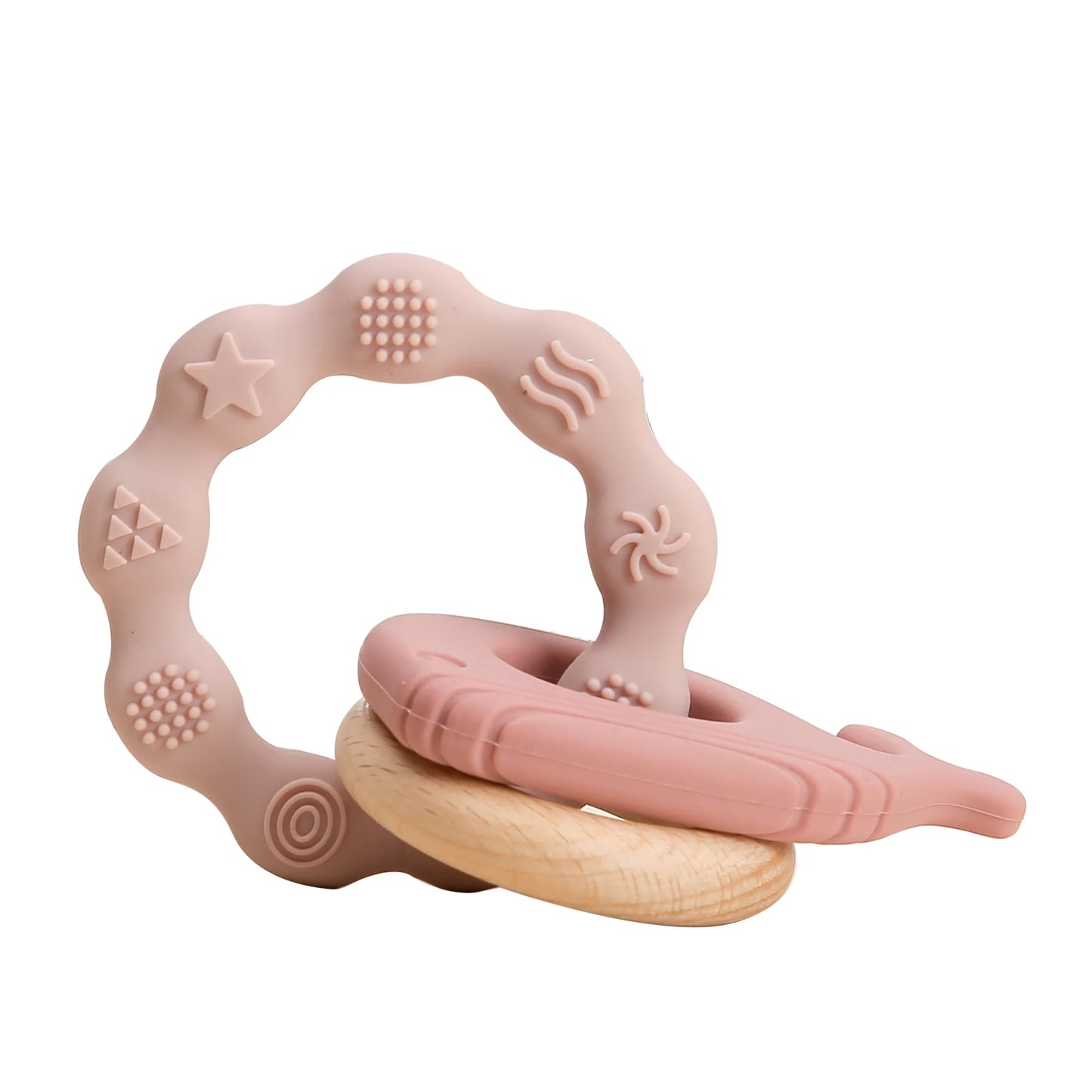 Soft Silicone Baby Teether – BPA-Free, Safe & Soothing for Teething Relief