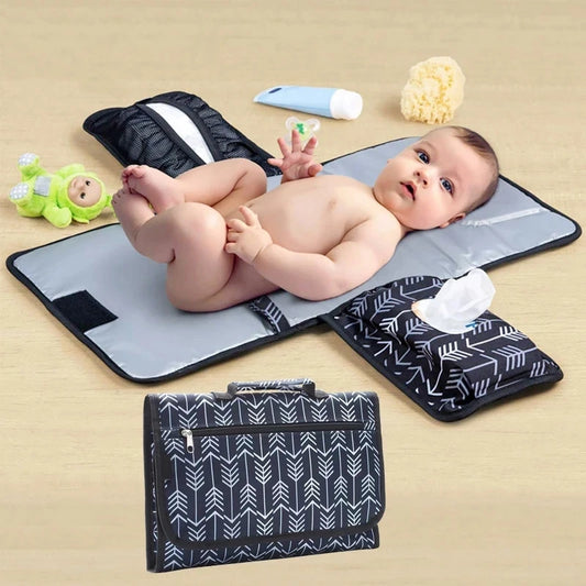 Multifunctional Portable Diaper Changing Mat – Compact Newborn Changing Pad for On-the-Go Convenience