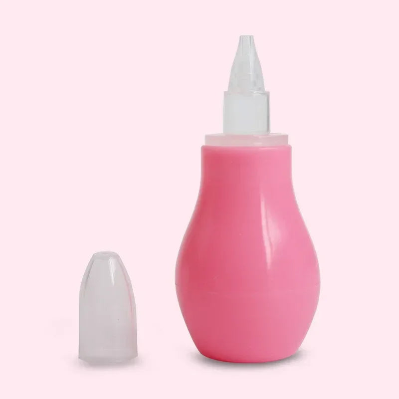 Newborn Silicone Baby Safety Nose Cleaner – Vacuum Suction Nasal Aspirator for Children, Gentle and Effective Care Tool